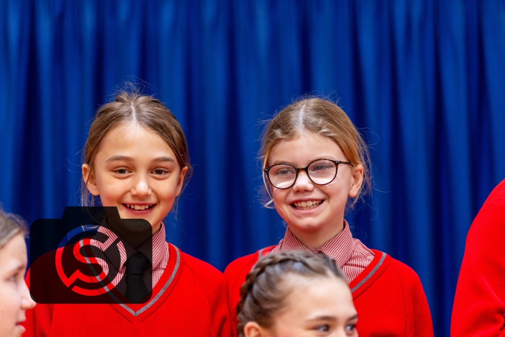Pupils enjoying music and performance at Elm Green